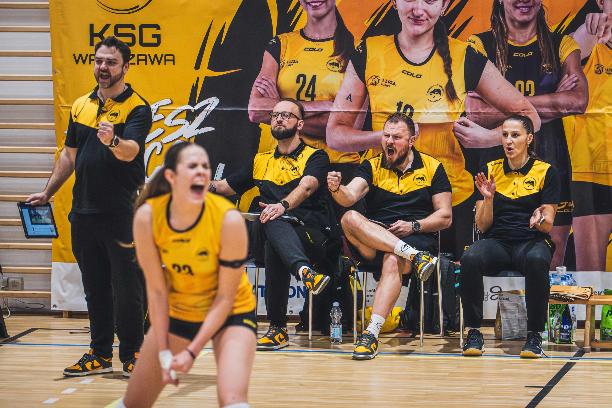 KSG Warszawa vs Credo Płomień Sosnowiec 3:1 (11. kolejka 1. Ligi Kobiet)