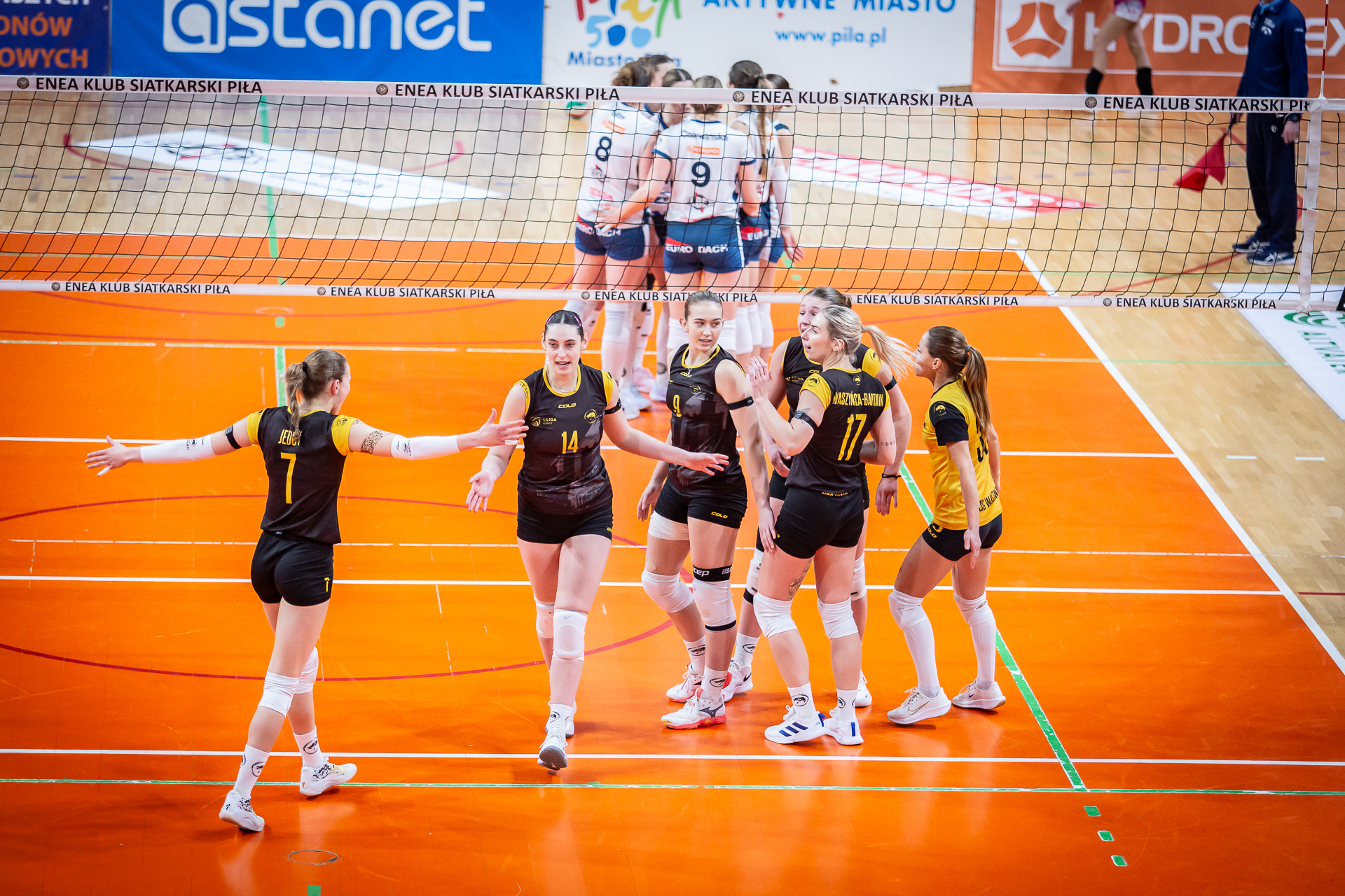 Enea KS Piła vs KSG Warszawa 1:3 (20:25, 22:25, 25:23, 20:25)