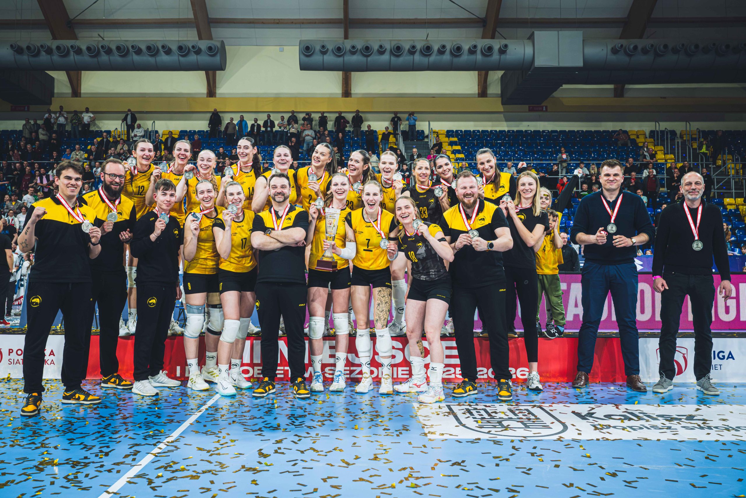 Tauron Liga musi poczekać. Sezon 2025/2026 kończymy na 2. miejscu.